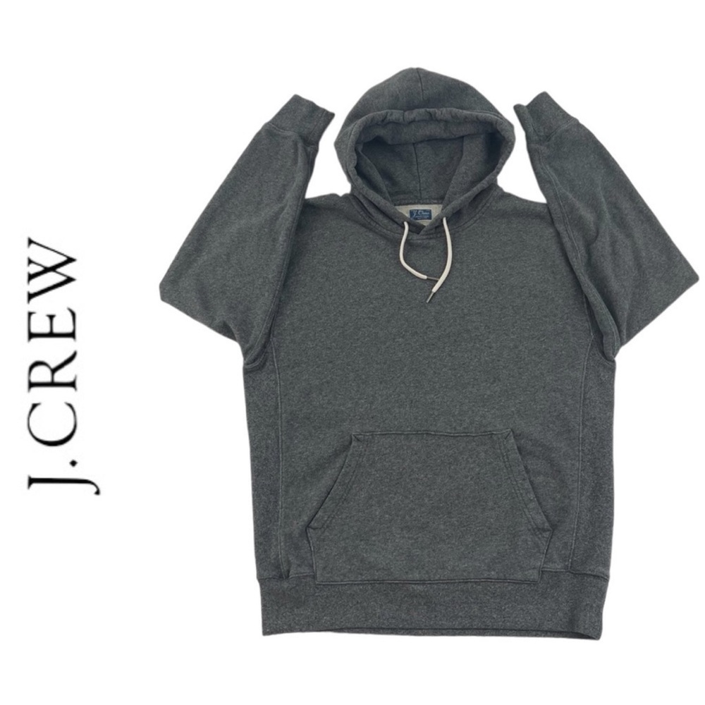 J. Crew Vintage Fleece Gray Hoodie